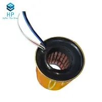 How does the encapsulation material affect the coil's flexibility?