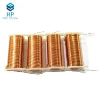 What is the coupling coefficient of a trap coil?